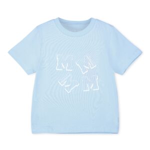 Mitch and son T-shirt Oake sky blue