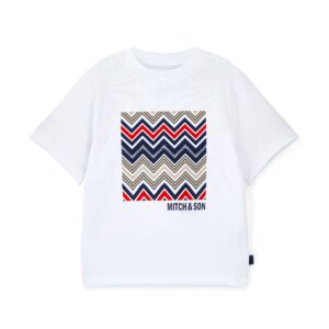 Mitch and son T-shirt Pedro