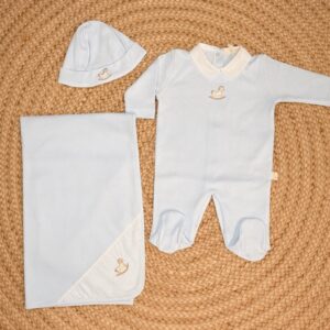 Rocking horse wikkeldeken