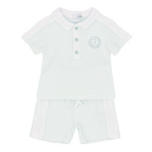 Blues baby polo set mint
