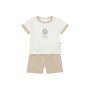 Deolinda 2 delig jongensset ballon zand