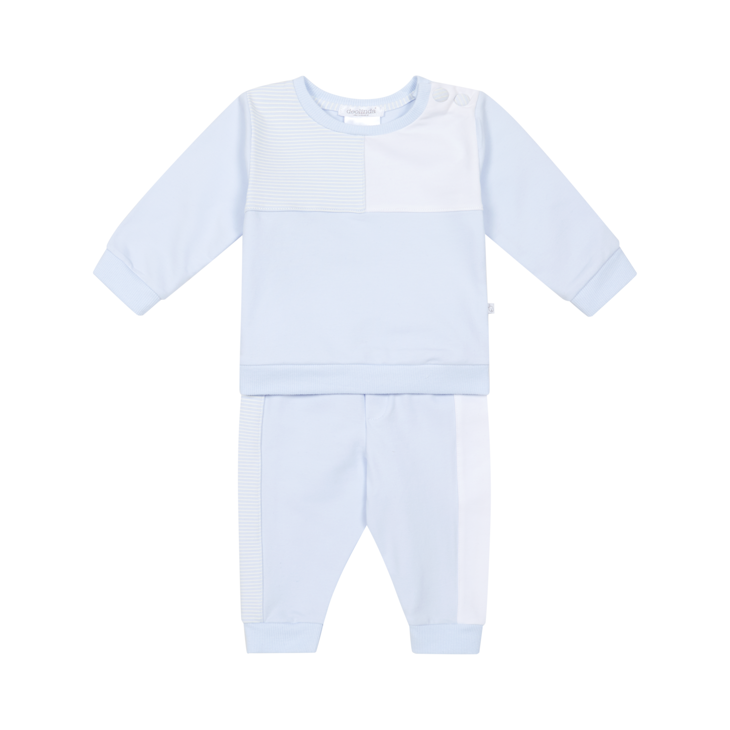 Deolinda joggingpak licht blauw