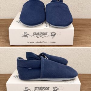 Stabifoot baby schoentjes jeans blauw