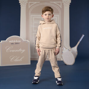 Mitch and son hoodie tracksuit Scott beige
