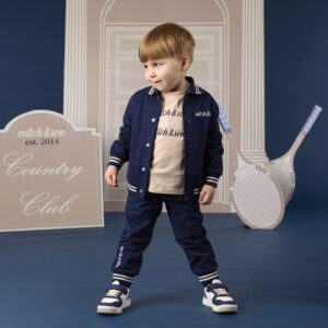 Mitch and son Santiago set 3 delig navy