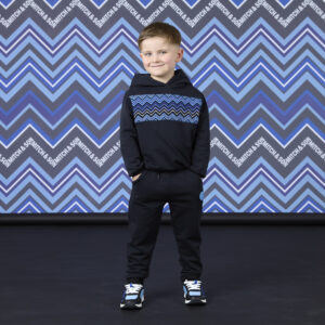 Mitch and son zig zag hoodie  tracksuit