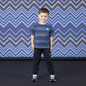 mitch and son zig zag t-shirt