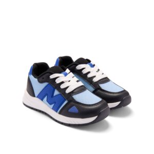 Mitch and son sneaker zwart/blauw