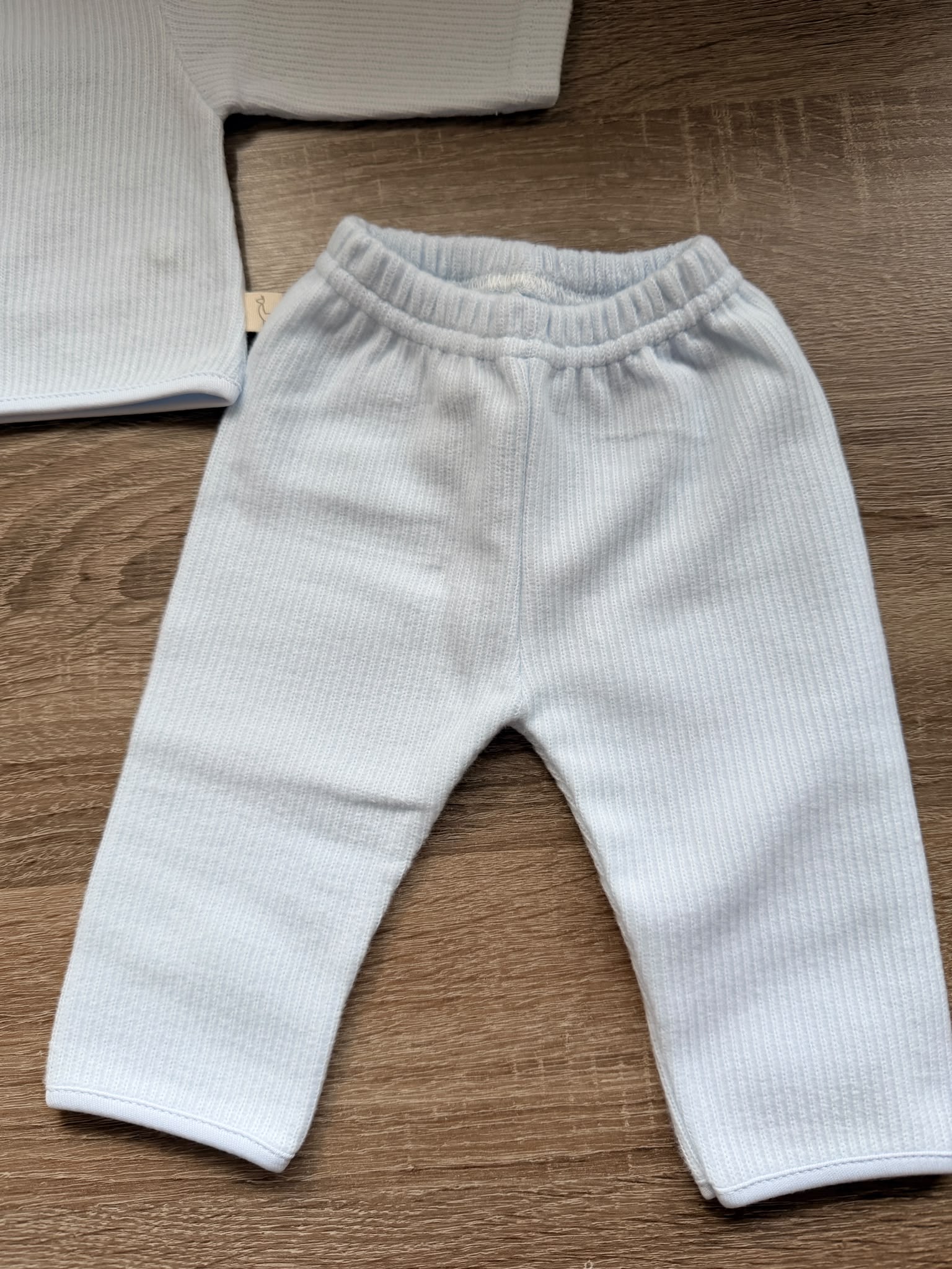Baby gi knit set licht blauw - Afbeelding 4