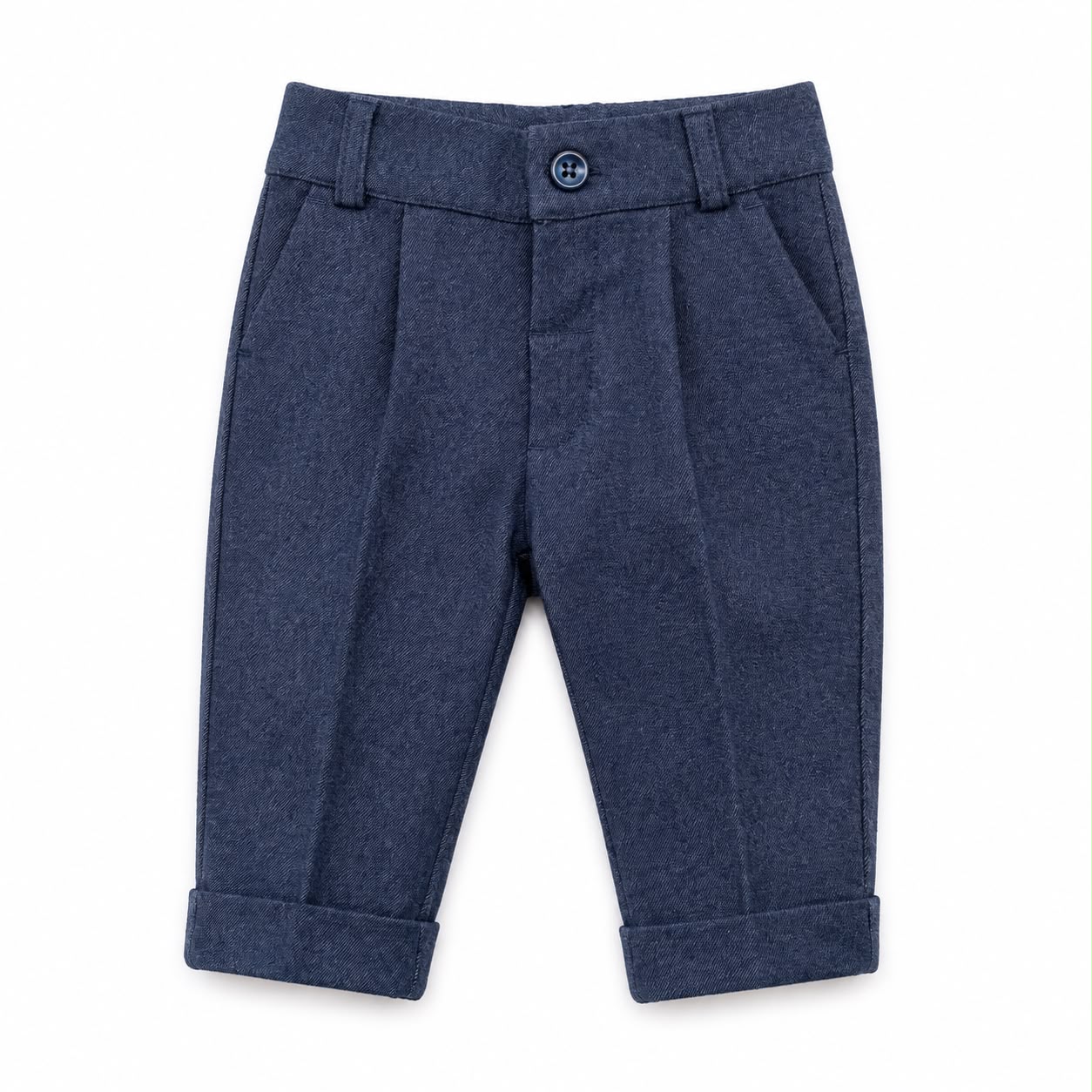 Dr kid nette Pantalon met Verstelbare Taille – Marineblauw