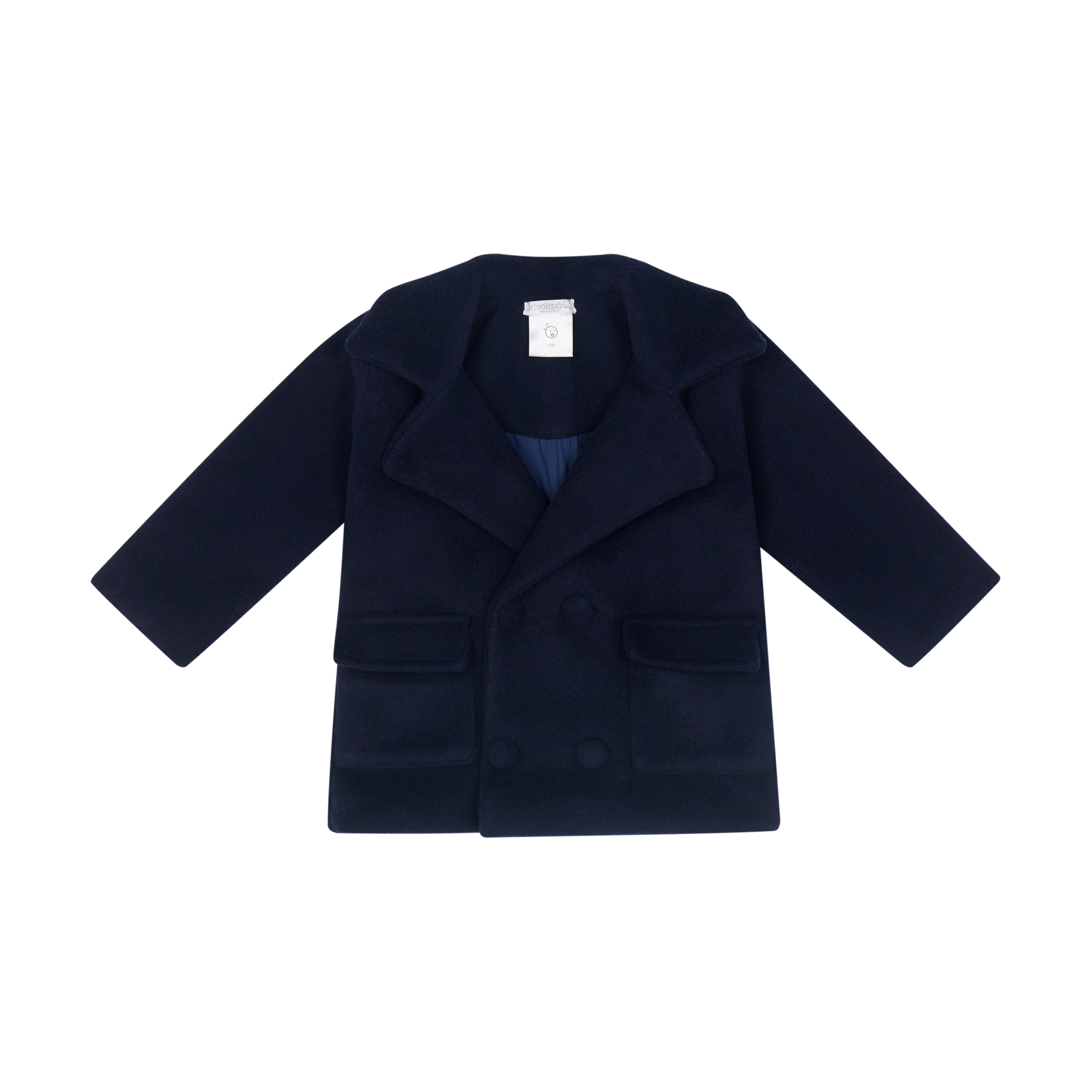 Klassieke Donkerblauwe peacoat Jas – Tijdloze Elegantie & Comfort - Afbeelding 2