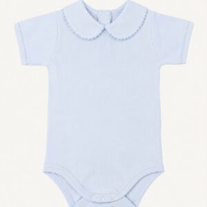 Babidu romper licht blauw korte mouw