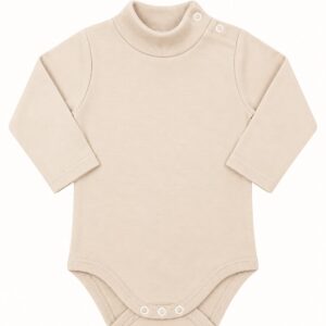 Babidu romper turtle neck zand