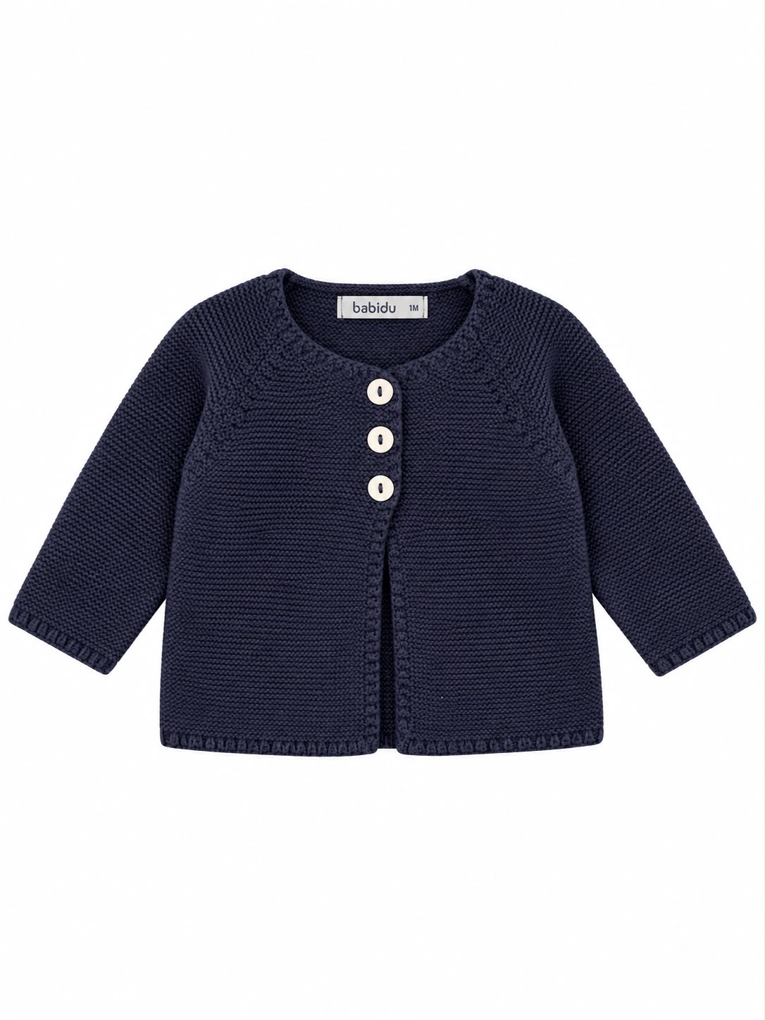 Babidu fijn gebreid vestje- 3 kleuren - Afbeelding 4